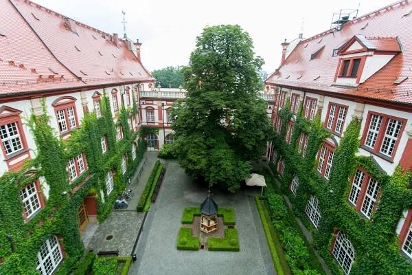 Monastery garden Ossolineum