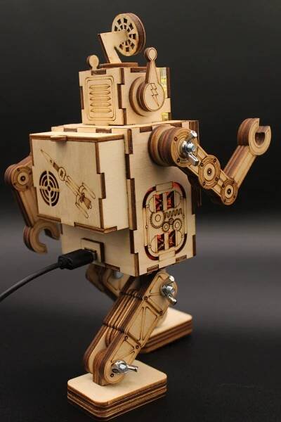 Unique Robot Design Object