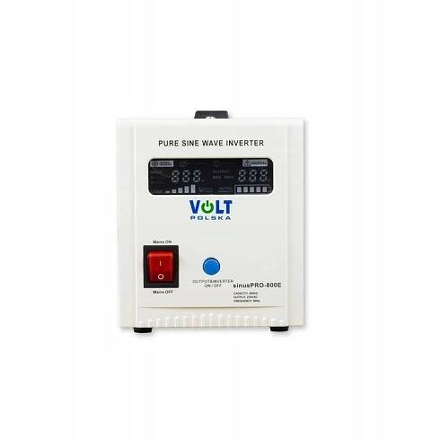 Zdroj záložní VOLT Sinus Pro 800 E 12V 230V 800VA 500W White