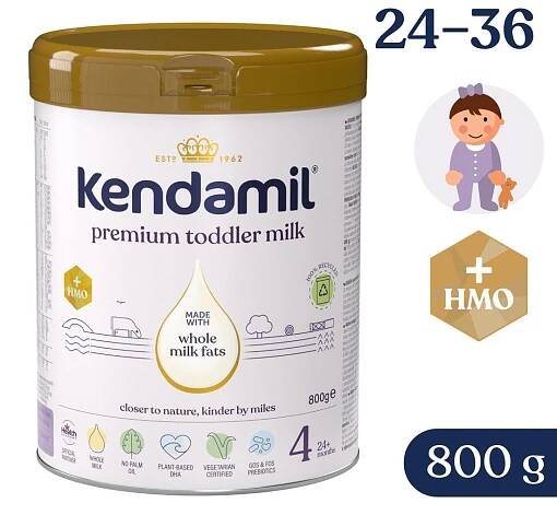 Kendamil Premium batolecí mléko 4 HMO Kendamil 800g 