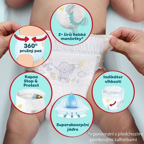 PAMPERS Premium Care Pants vel. 4 (114 ks)