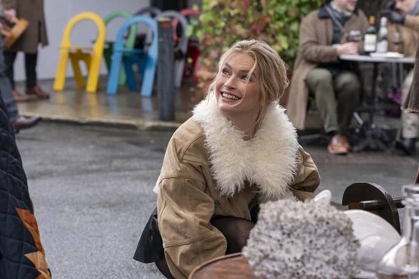 Camille Razat as Camille in Season 4 of "Emily in Paris."