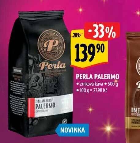 PERLA PALERMO zrnková káva 500 g