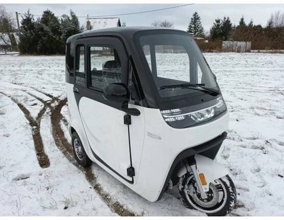 Elektromobil - Elektrická tříkolka Leramotors E1 Bílá - 16. pohled