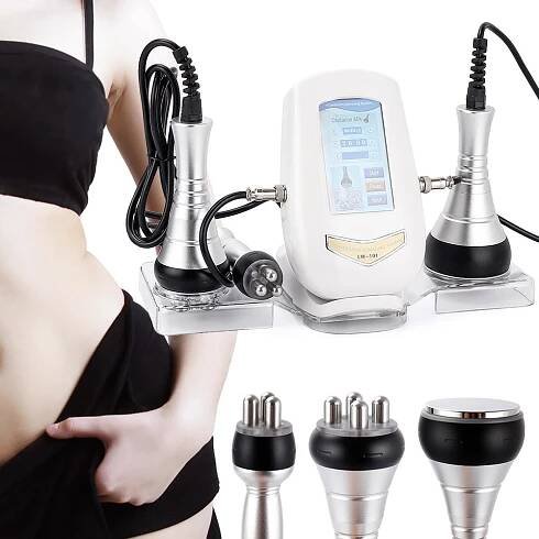 Profesionální masážní přístroj na hubnutí Ultrazvuková kavitace Body Zeštíhlení Břicho Pas Spalovač tuků RF Skin Lifting Anti Aging