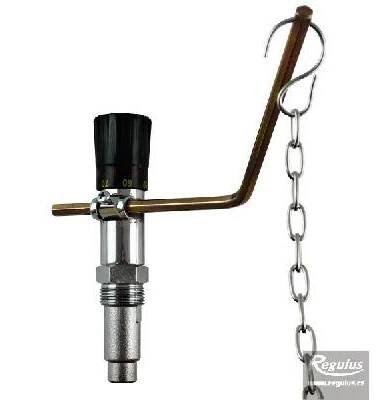 Regulátor tahu RT4, 3/4'' (Regulátory tahu pro kotle na tuhá paliva)