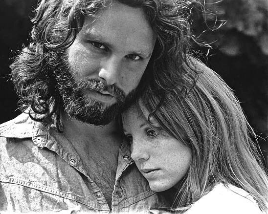 Jim Morrison And Pamela Courson