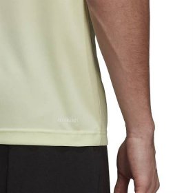 Almost Lime - adidas - Classic 3 Stripe Sereno T Shirt Mens