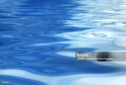Dokonalá vodní plocha - Bez autorských poplatků Voda Stock fotka
