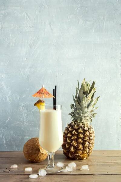 pina colada koktejl - piňa colada - stock snímky, obrázky a fotky