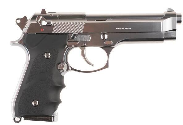 TM Beretta M92F Chrome Stainless (plyn, GBB) - Tokyo Marui - eshop AirsoftFenix.cz
