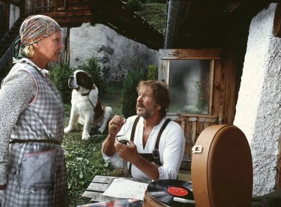 Alpenglühen - Liebe versetzt Berge - Z filmu - Christiane Hörbiger, Götz George