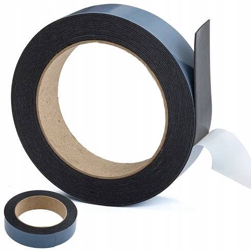 Pružná pěnová MONTÁŽNÍ PÁSKA 0,8mm silná s akrylovým lepidlem 25mm