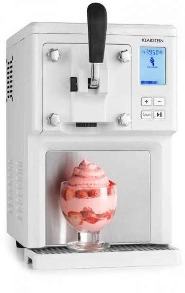 Sweet Sundae, zmrzlinovač, kompresor, 1,5 l, nerezová ocel, bílý Bílá