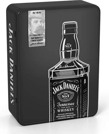 Jack Daniel's 40% 0,7 l (darkové balení 2 sklenice)