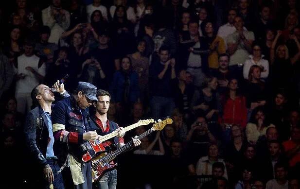 Pražské publikum rozmazlovalo Coldplay