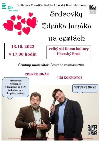 Srdcovky Zdeňka Junáka na cestách - program a vstupenky online