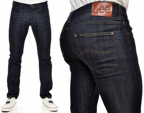 LEE kalhoty SLIM low jeans navy POWELL _ W29 L34