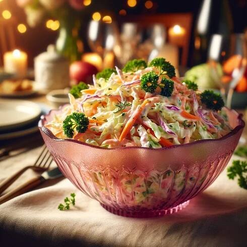 Coleslaw salát - Dieta při chronickém onemocnění ledvin
