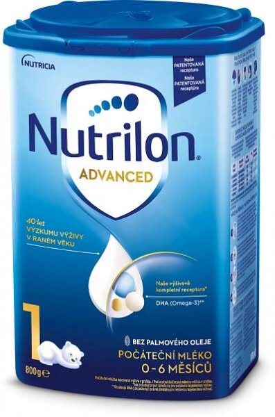 Nutrilon 1 počiatočná mliečna dojčenská výživa v prášku 6 x 800 g