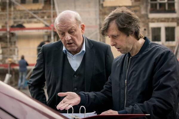 Wilsberg - Gottes Werk und Satans Kohle - Z filmu - Leonard Lansink, Oliver Korittke