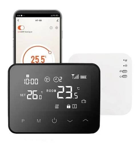Bezdrátový Wifi Termostat WBW2black