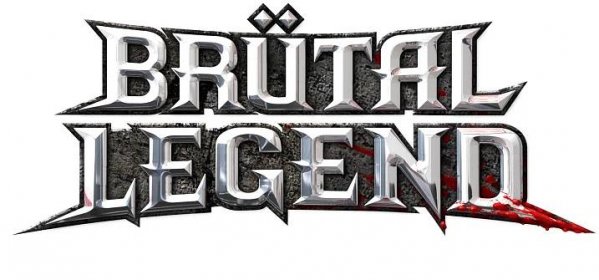 Brutal Legend Logo In White Wallpaper