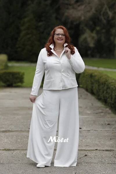 Gaba kalhotová sukně smetanová