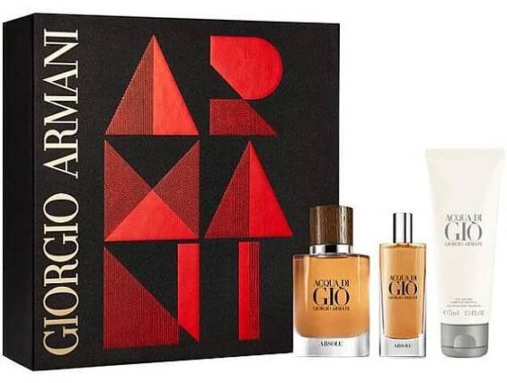 Giorgio Armani Acqua di Gio Absolu M EDP 75 ml + EDP 15 ml + SG 75 ml