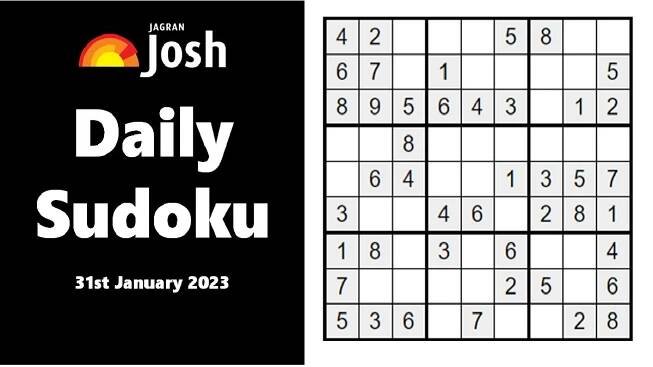 Today’s Sudoku Puzzle Online, 31 January 2023 with Answers