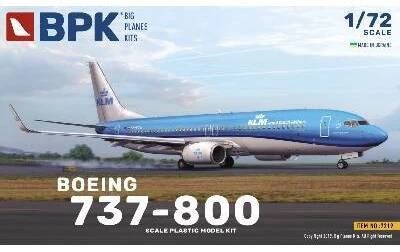 Big Plane Kits 1/72 Boeing 737-800 KLM