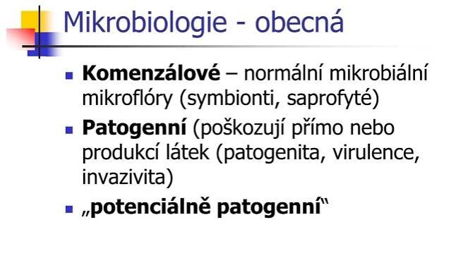 PPT - Hygiena, mikrobiologie, epidemiologie PowerPoint Presentation, free download - ID:3273612