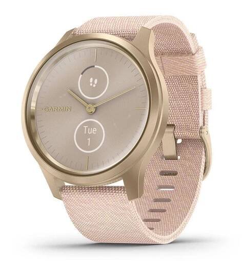 Garmin vivomove Style (Weißgold/Rosa)