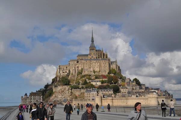 Mont Saint-Michel, Normandy, France. Photo by David Wineberg