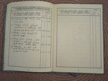 ČSSR - vojenská knížka včetně známky a povolávacího rozkazu - 1955 - Sběratelství