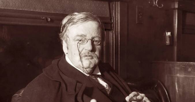 Gilbert Keith Chesterton. Mistr paradoxu, spisovatel, o jehož blahořečení usiluje církev