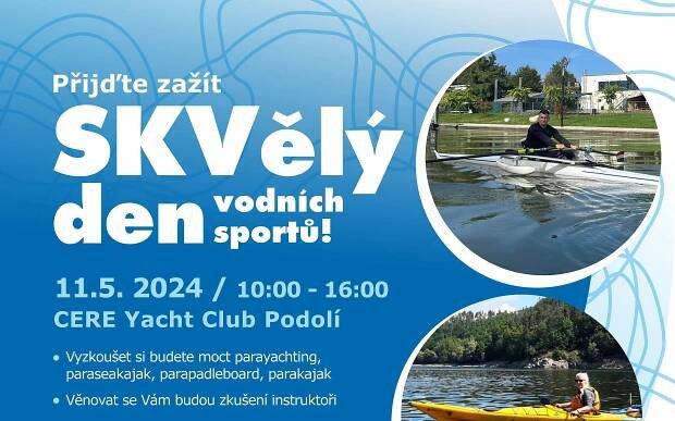 SKVělá sobota na vodě CERE 11.5.2024 – České Adaptivní Sporty