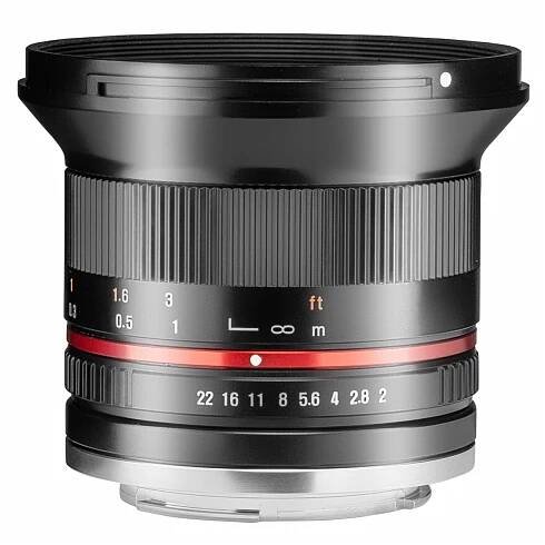 Samyang F 2,0/12 APS-C Canon M černá | ab-com.cz