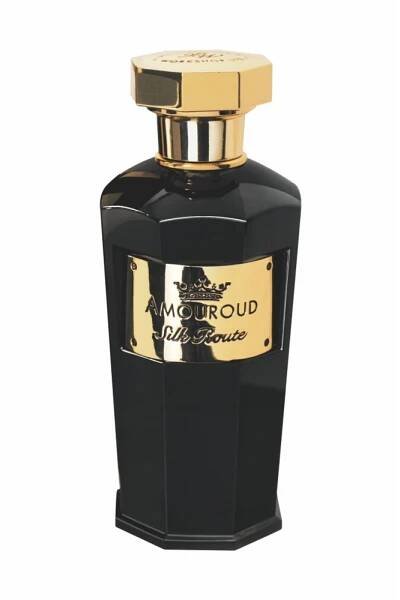 SILK ROUTE niché parfém od Amouroud. Luxusní vůně obsahující benzoin, kaididlo levandule, bergamot, oakmoss a tuberosa.
