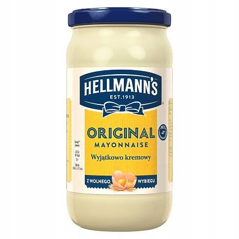 HELLMANN'S ORIGINAL MAJONÉZA Majonéza 500ml