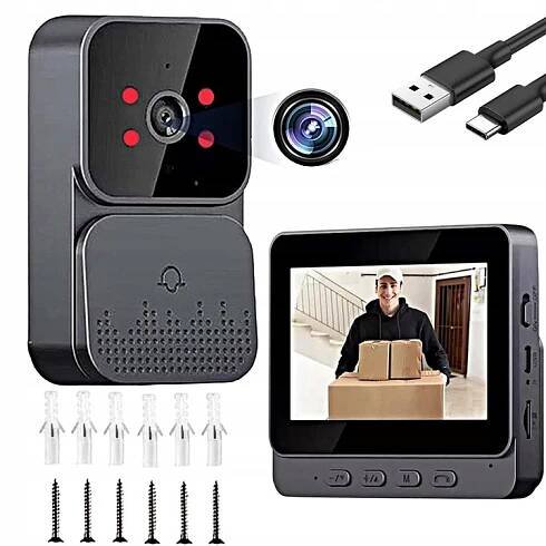 VIDEOTELEFON, DOTYKOVÝ INTERKOM, VESTAVĚNÁ FUNKCE INFRAČERVENÉHO NOČNÍHO VIDĚNÍ