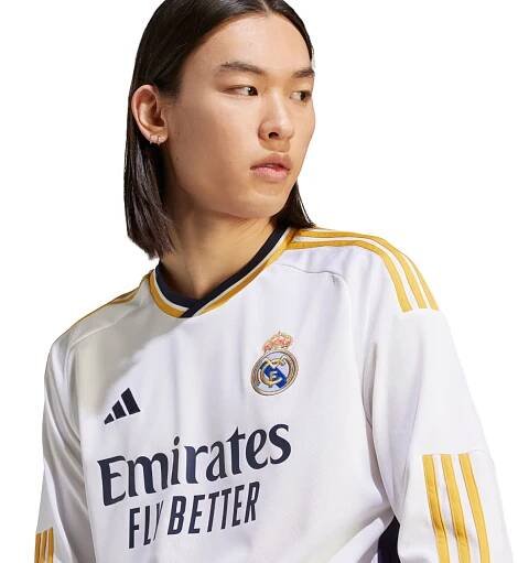 Pánský domácí dres s dlouhým rukávem adidas Real Madrid 2023/24