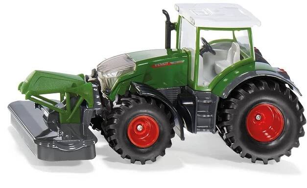 SIKU Farmer - traktor Fendt 942 Vario s předním sekacím nástavcem