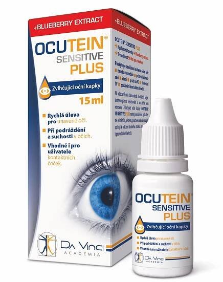 Ocutein Sensitive Plus oční kapky 15 ml