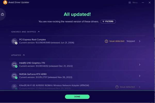 Avast Driver Updater cannot update my PCI Express Root Complex - Avast Driver Updater - Avast Community