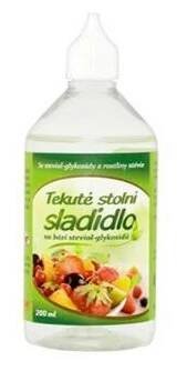 FAN STEVIA Tekuté stolní sladilo 200 ml (Tekutá sladidla)