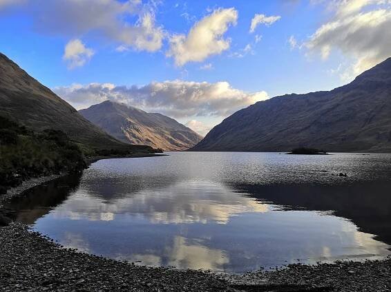 Wandelvakantie Ierland Croagh Patrick Heritage Way, Doo Lough bij Murrisk