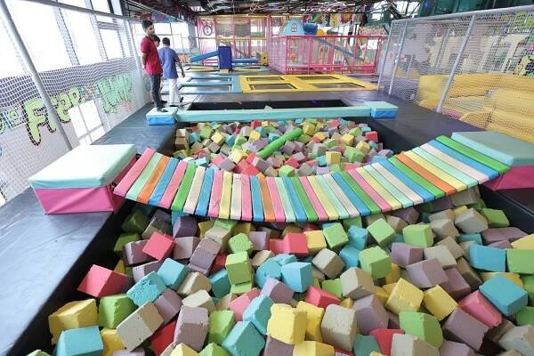 Jus Jumpin VR Mall Surat – Indoor Kids Play Zone & Trampoline Park
