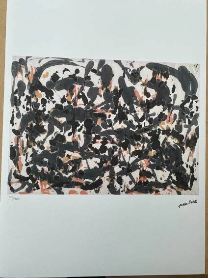 JACKSON POLLOCK! ,číslováno,signace!!!TOP,POP - Výtvarné umění