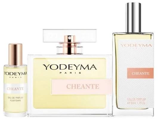 YODEYMA Cheante EDP - set 3ks (15ml, 50ml a 100ml) - VunKosmetik.cz